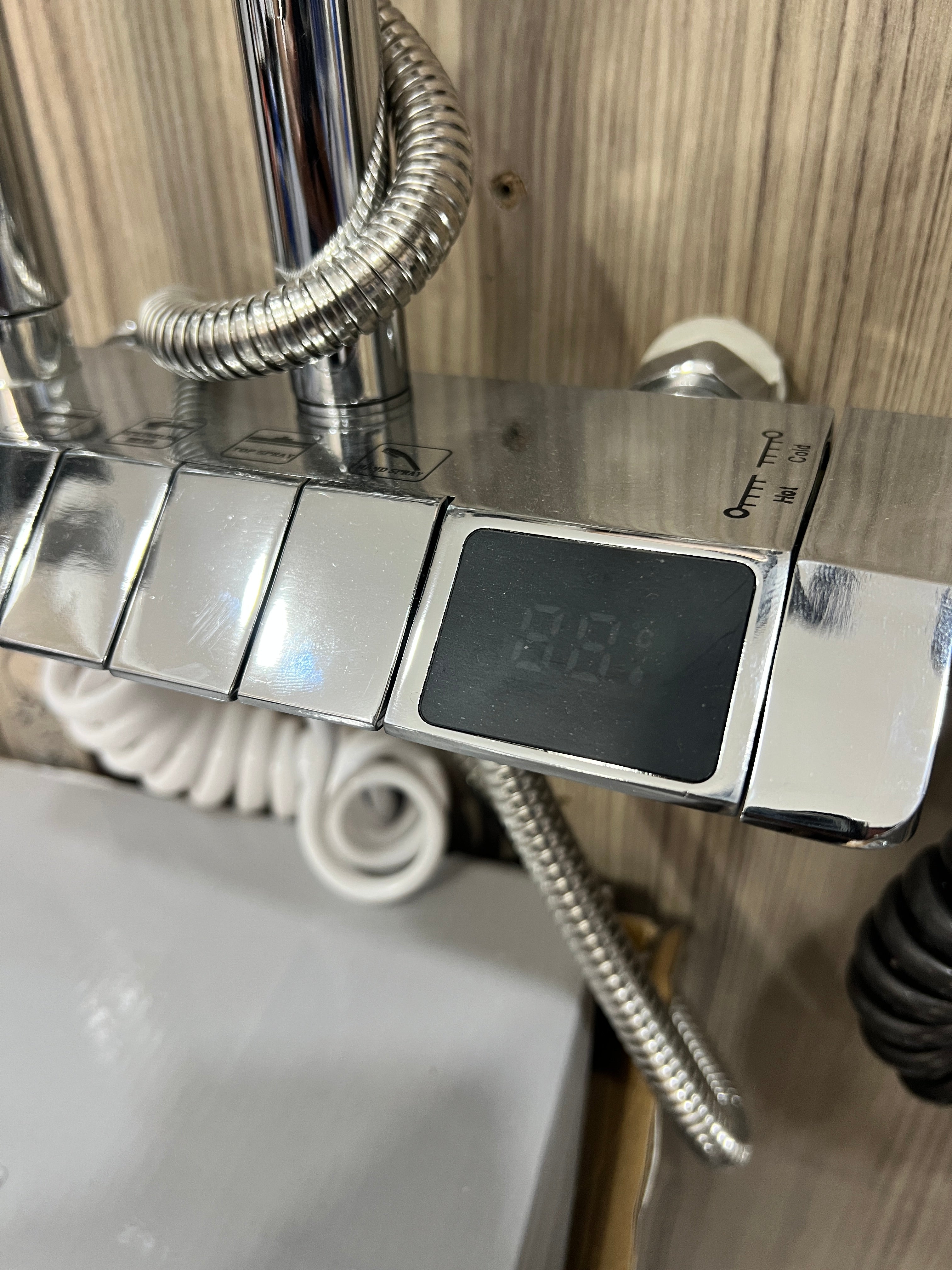 Colonne Piano Afficheur Thermostatique